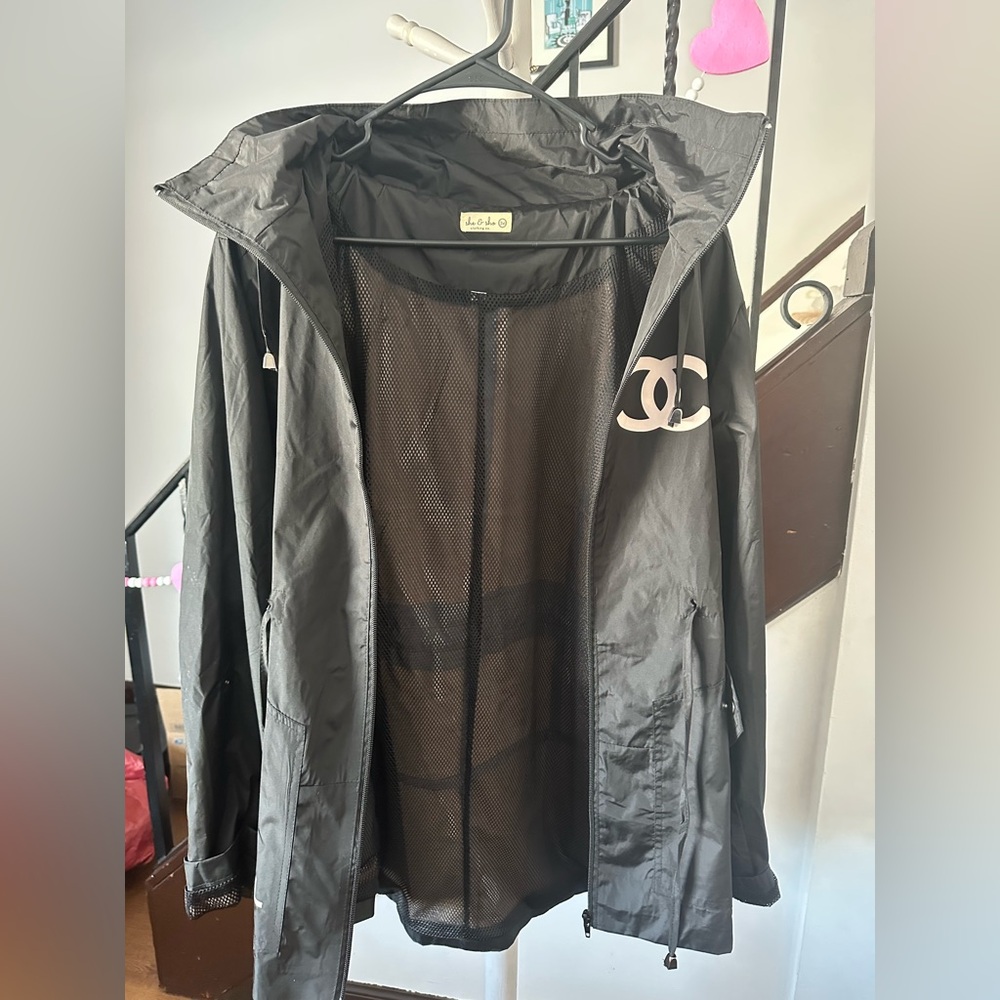 Black Rain Jacket - image 3